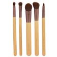 Ecotools 1227 Bamboo 5'li Göz Makyaj Fırça Seti