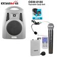 Osawa OSW-8180 Portatif Seyyar Ses Sistemi