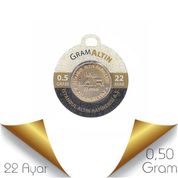 0.5 gr 22 Ayar Gram Külçe Altın