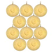 10 Adet Yeni Tarihli Çeyrek Altın