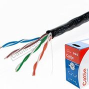 1000 ft Cat5e UTP/FTP Solid 350 MHz Ethernet LAN kablosu 24 AWG RJ45 ağ tel Bulk CAT5 Unshielded (UTP) CAT5UTPFTP