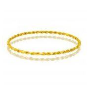 12 gr 22 Ayar İşçiliksiz Paftalı Burma Bilezik