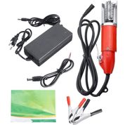 120 W su geçirmez elektrikli balık pulu kazıyıcı, balık pulları temizleme, kolay balık sıyırıcı temizleyici alet şarj adaptörü dahil