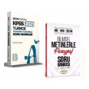 2021 KPSS Türkçe Tamamı Çözümlü Soru Bankası-Benim Hocam Yayınları