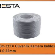 2+1 0.22 mm 250 m CCTV Güvenlik Kamera Kablosu