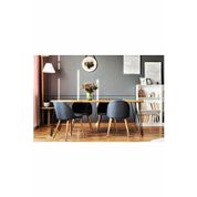 222 Concept CPT7022-140 140x80x3 cm Masif Ağaç Yemek Masası