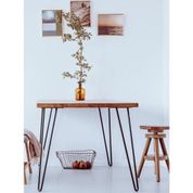 222 Concept CPT7055-100 100x60x3 cm Masif Ağaç Yemek Masası