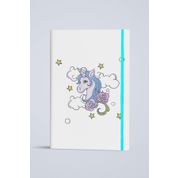2K Dizayn DFTR204 Unicorn Tasarım Deri Defter
