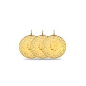 3 Adet Yeni Tarihli Çeyrek Altın