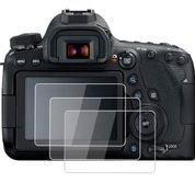 (3 paket) Pctc 0,3 mm optik 9H temperli cam ekran koruyucu optik cam cilt film Canon EOS 6D Mark II 2 için çizilmeye karşı dayanıklı anti toz Anti Parmak İzi