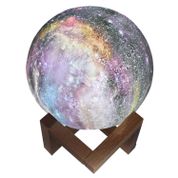 3D Light, 3D Lamp, 3D Light for Room 15cm USB Powered Touch Remote Control Dimmable 3D Printing Moon Lamp Night Light with Stand for Home Bedroom Restaurant Decoration