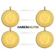 4 Adet Eski Tarihli Çeyrek Altın