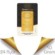 50 gr 24 Ayar Gram Külçe Altın