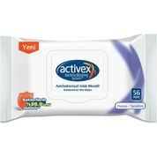 Activex Hassas 56'lı Antibakteriyel Islak Mendil