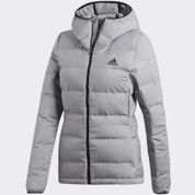 Adidas CZ1385 Helionic Gri Kadın Mont