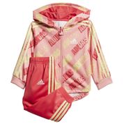 Adidas FM6364 I SHINY FZ HD J Pembe Bebek Eşofman Takımı