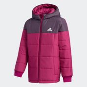 Adidas GM5611-YK-J Pembe Padding Çocuk Mont