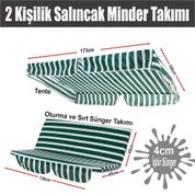 AJ055 2 Kişilik Salıncak Minder Takımı