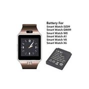 Akıllı Saat için 3.7V Batarya - GT08 -DZ09 - W8-A1 Smart Watch Bataryası
