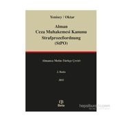 Alman Ceza Muhakemesi Kanunu StrafprozeBordnung StPO - Salih Oktar Feridun Yenisey
