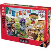 Anatolian Eğlenceli Köpekler 260 Parça Puzzle