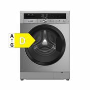 Arçelik 8051 YKI D Sınıfı 8 Kg Yıkama 1400 Devir Kurutmalı Çamaşır Makinesi Inox