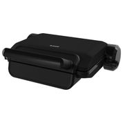 Arçelik TM 3006 S 2000 W 4 Adet Pişirme Kapasiteli Granit Çıkartılabilir Plaka Izgara ve Tost Makinesi Siyah