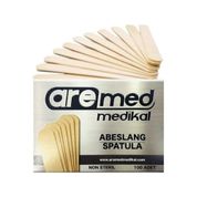 Aremed 2x100 Adet Abeslang Ahşap Dil Çubuğu Ağda Spatulası