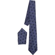 Armani Collezioni 3500397P380 Mavi Erkek Kravat Mendil