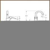 Artema A42442 Solid S Lavabo Bataryası Döner Boru