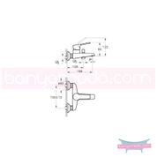 Artema Axe S A41069 Lavabo Bataryası