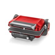 Arzum AR2006 Panini Granite 1800 W 4 Adet Pişirme Kapasiteli Teflon Çıkarılabilir Plakalı Izgara ve Tost Makinesi Kırmızı