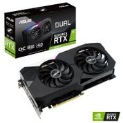 Asus GeForce Dual RTX 3060Ti DUAL-RTX3060TI-O8G 8GB OC 256Bit GDDR6 DX12 PCI-Express 4.0 Ekran Kartı