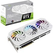 Asus ROG Strix GeForce RTX 3080 V2 White OC ROG-STRIX-RTX3080-O10G-WHITE-V2 10GB GDDR6X 320Bit DX12 Gaming Ekran Kartı