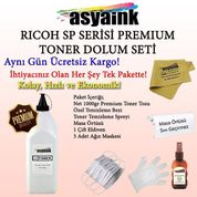Asyaink Ricoh SP 200 / 200S / 202SN / 210 / 310 1 kg Muadil Toner Tozu