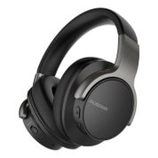Ausdom Wired + Wireless Bluetooth Headset Stereo over-Ear kulaklık W/Mikrofon Universal cihazlar dahil, iPhone/SmartPhone/MacBook/dizüstü bilgisayar/tablet PC için/iPad/MP3/MP4 vs., eller serbest konuşma, müzik streaming M04 Siyah ANC8