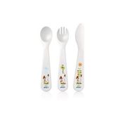 Avent 18+ Ay Çatal Kaşık ve Bıçak Seti