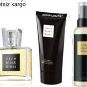 Avon Little Black Dress Edp 30 Ml Vücut Spreyi ve Vücut losyonu 3'lü Bayan Parfüm Seti kargo ücretsi