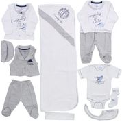 Aziz Bebe 10169 10 Lu Erkek Hastane Çıkış Seti