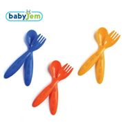 Babyjem 495 Sarı Mama Kaşık Çatal Takımı