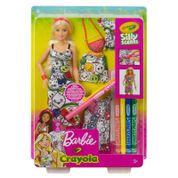 Barbie GGt44 Barbia Ve Crayola Renkli Kıyafetler