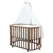 Bebe Deluxe Zuma Ceviz Ahşap Beşik