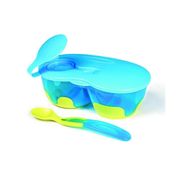 Bebedor 8559 Pembe-Lila 2 Bölmeli Tabak Kaşık Seti