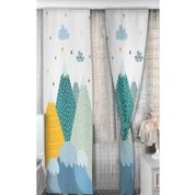 Bebişim Halı BH1372 Dağlı Desenli 70x260 cm Çocuk Odası Perde