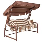 Belde Fantasy 190 Kahve Yatarlı Salıncak