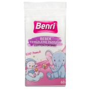 Benri 60 Adet Baby Temizlik Pamuğu
