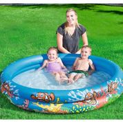 Bestway 51119 Okyanus Desenli 152 cm Şişme Çocuk Havuzu