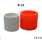 Beton Saksı Kalıbı - Beton Saksı Silikon Kalıp (B-19)
