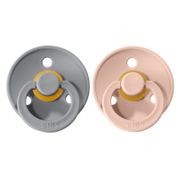 Bibs 18+ Ay Colour Bebek Doğal Kauçuk Emzik Blush