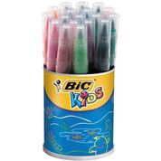 Bic Visa 18'li Fırça Uçlu Keçeli Boya Kalemi